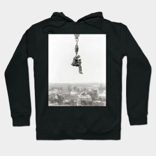 Aerial Photographer, 1925. Vintage Photo Hoodie